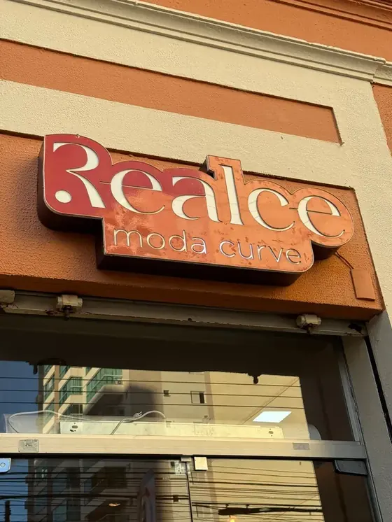 Fachada da loja Realce